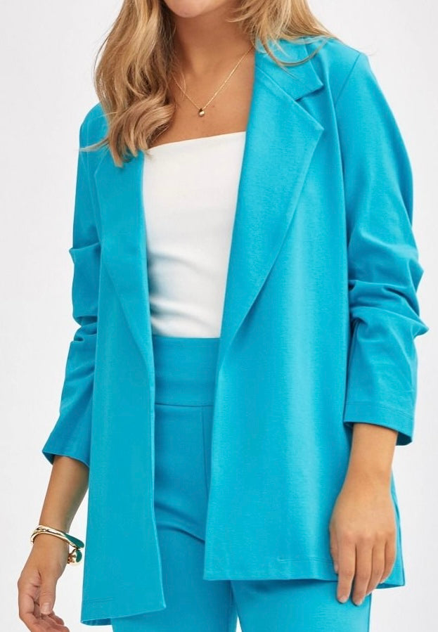 Tropical Teal Blazer