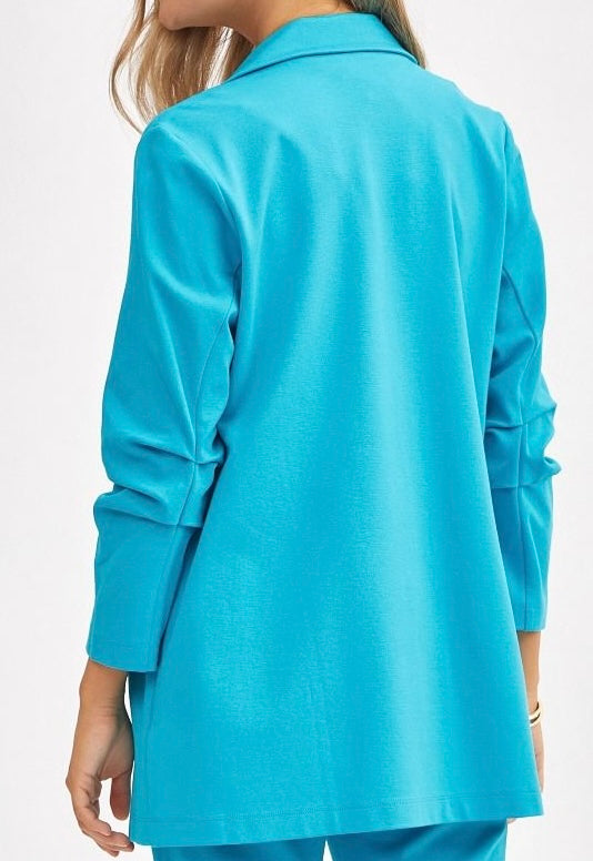 Tropical Teal Blazer