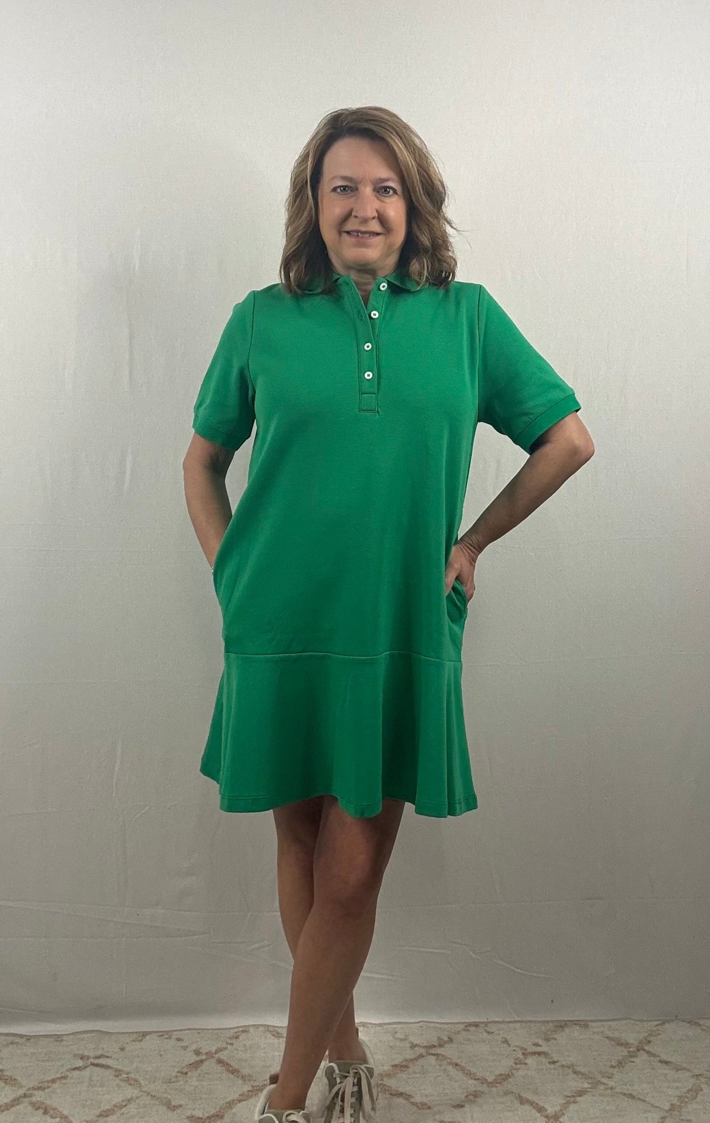 Green Polo Dress