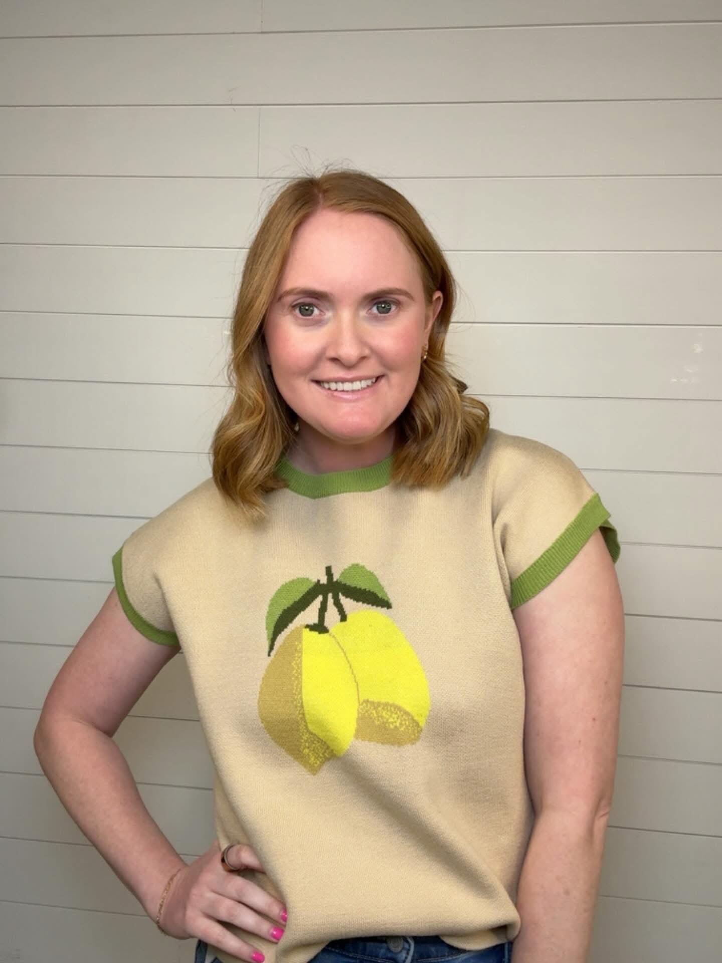 Lemon SS Sweater