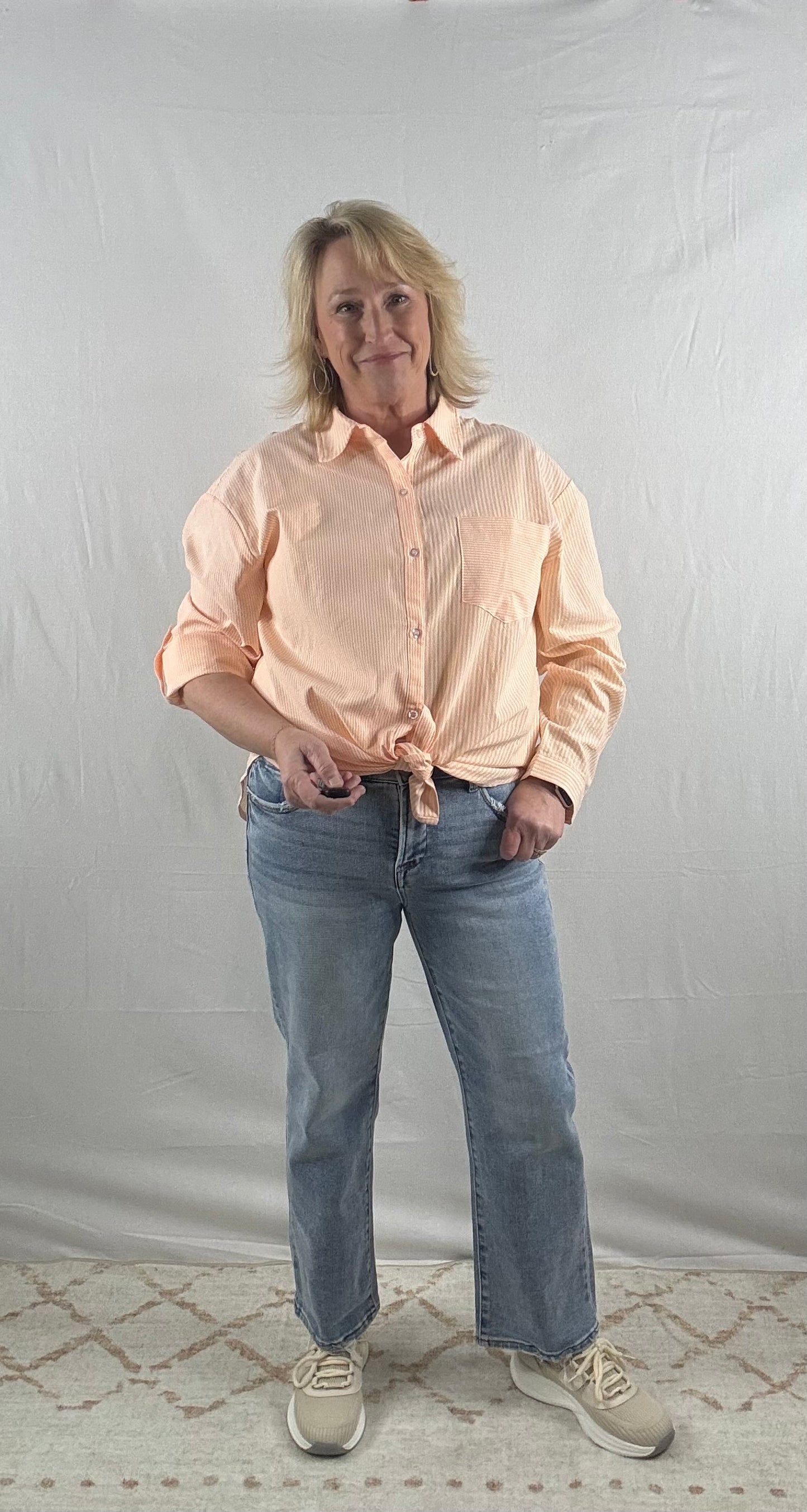 LR Crop Slim Straight Jeans