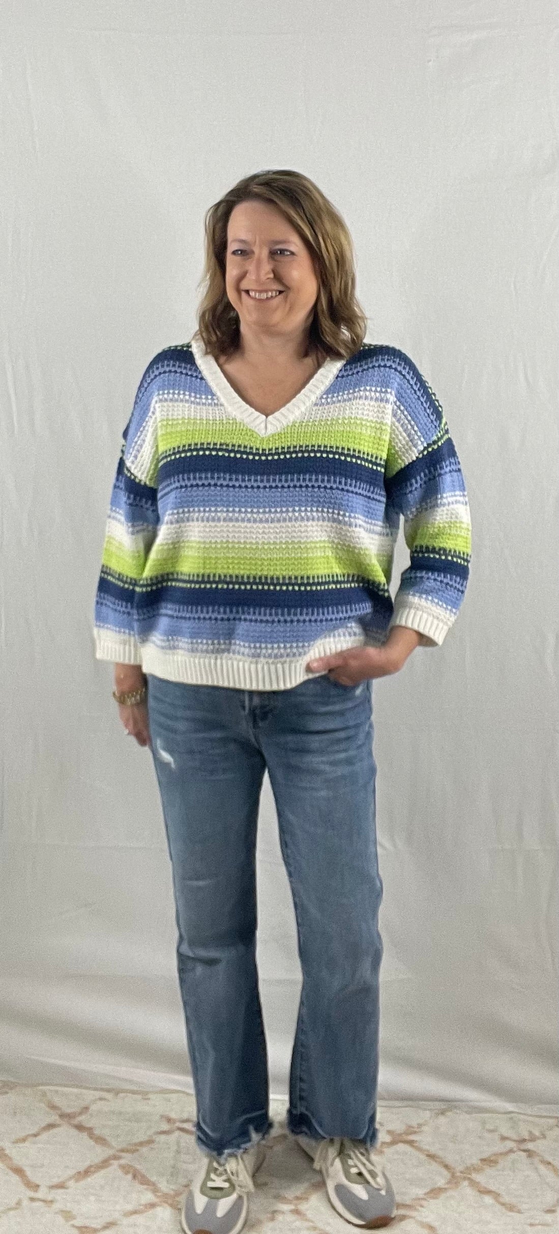 HR Crop Flare Jeans