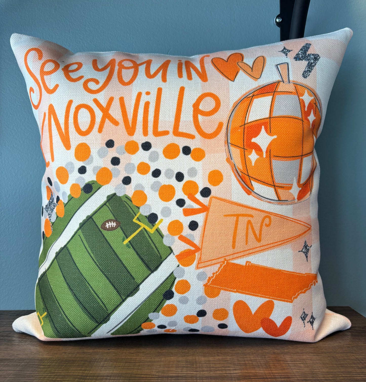 See You In Knoxville Pillow