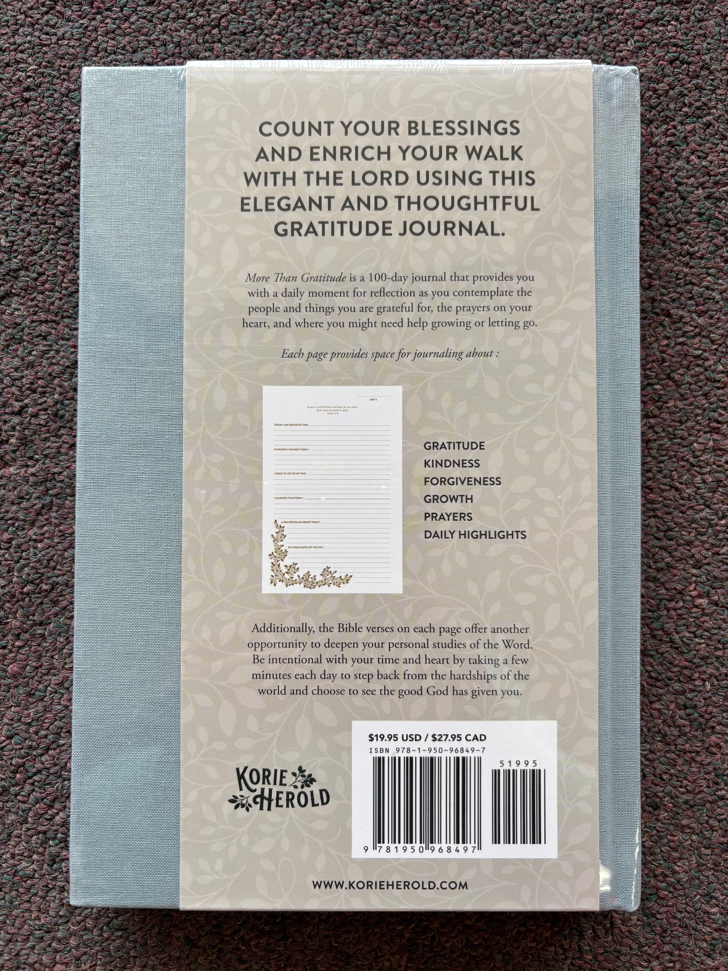 More Than Gratitude Journal