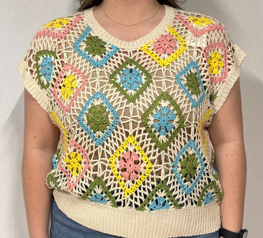 Granny Crochet Sweater