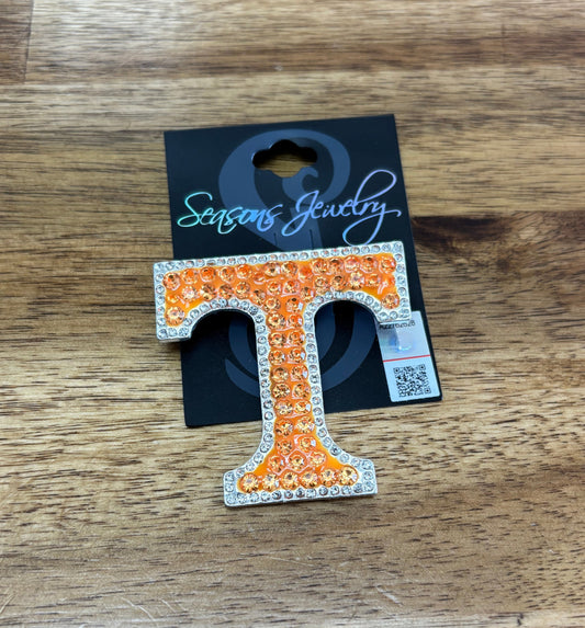 TN Crystal Logo Pin