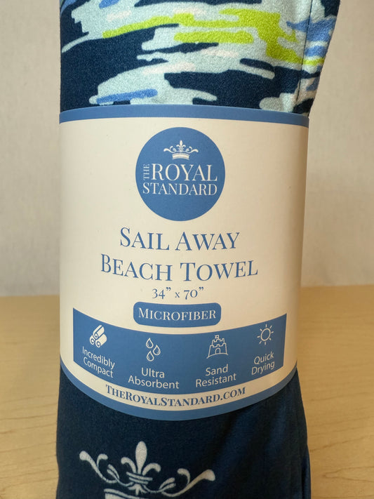 Sail Away Beach Towel