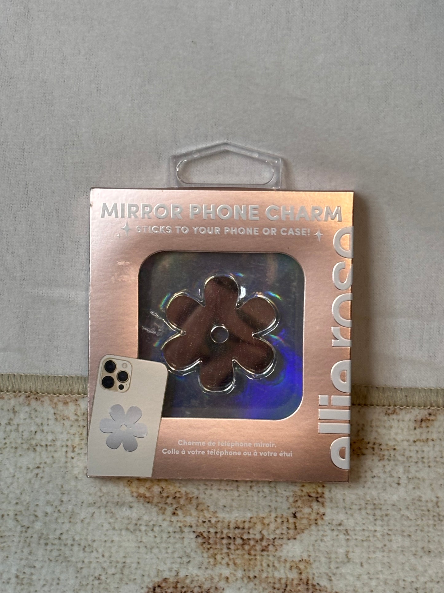 Mirror Phone Charm