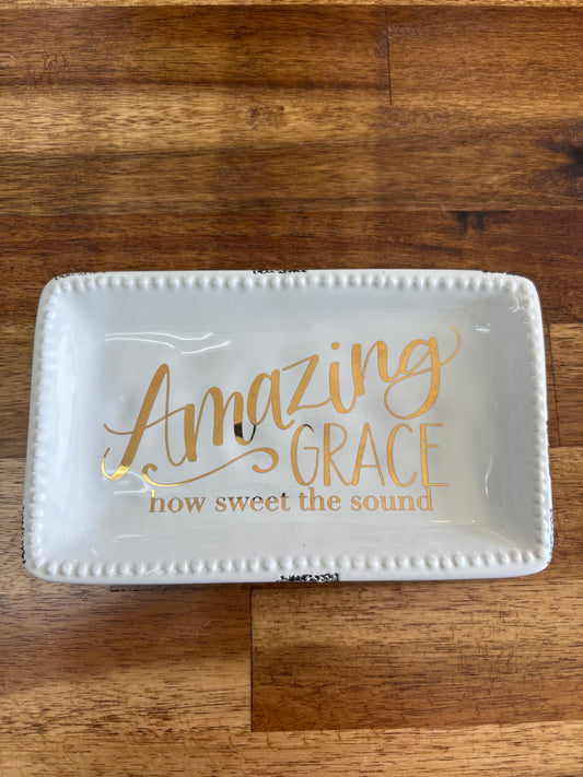 Amazing Grace Trinket Tray