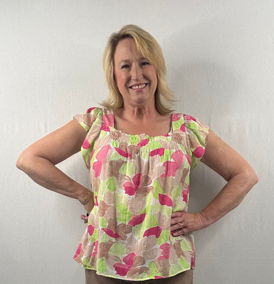 Petal Whisper Top