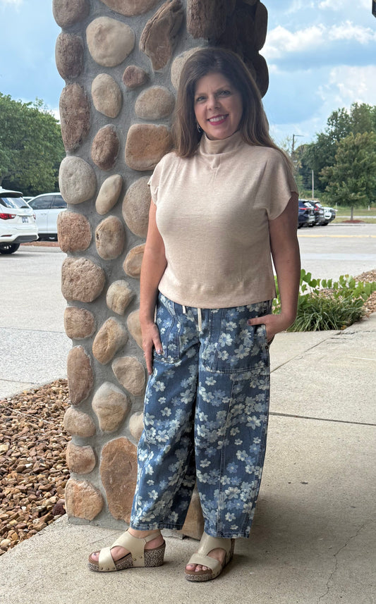 Daisy Denim Pants