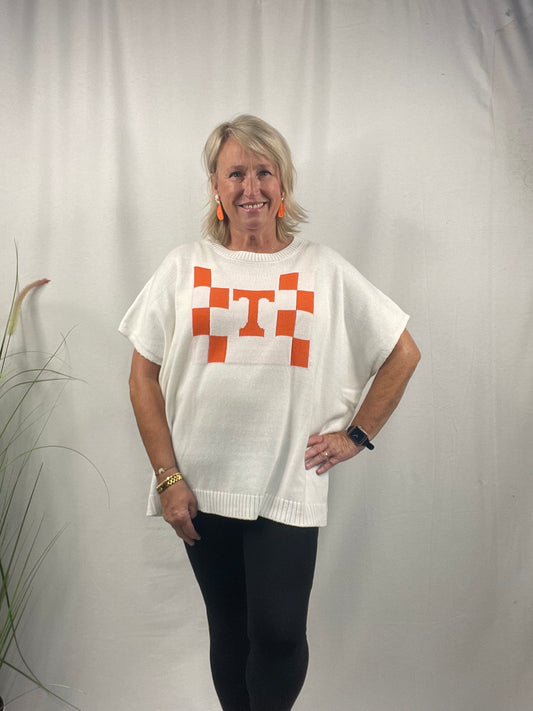Checkered TN Sweater