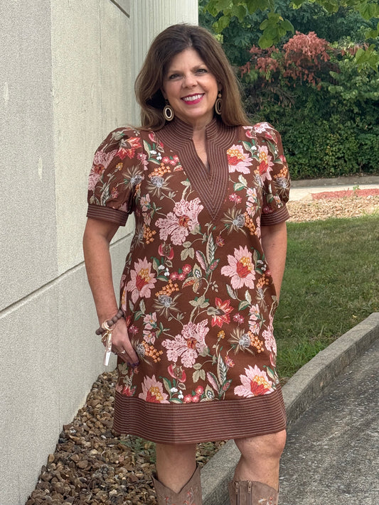 Rustic Wildflower Dress