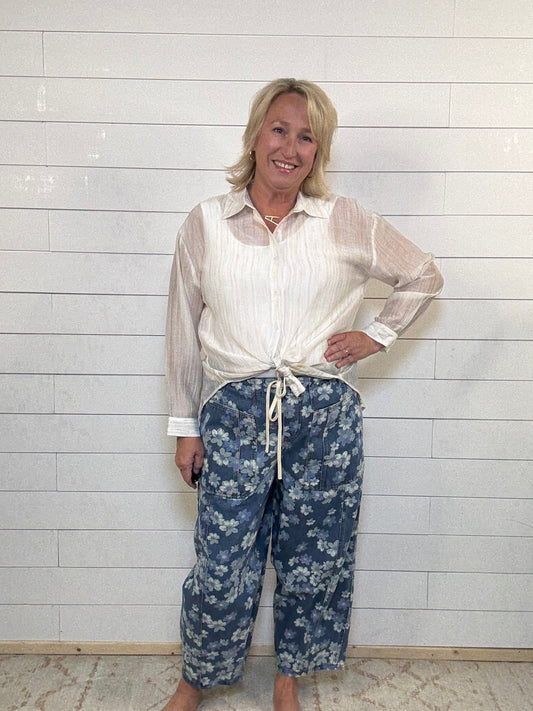 Daisy Denim Pants