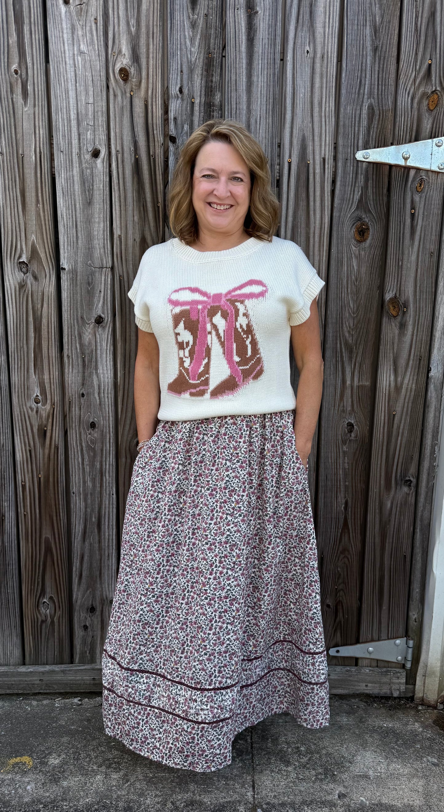 Floral Maxi Skirt