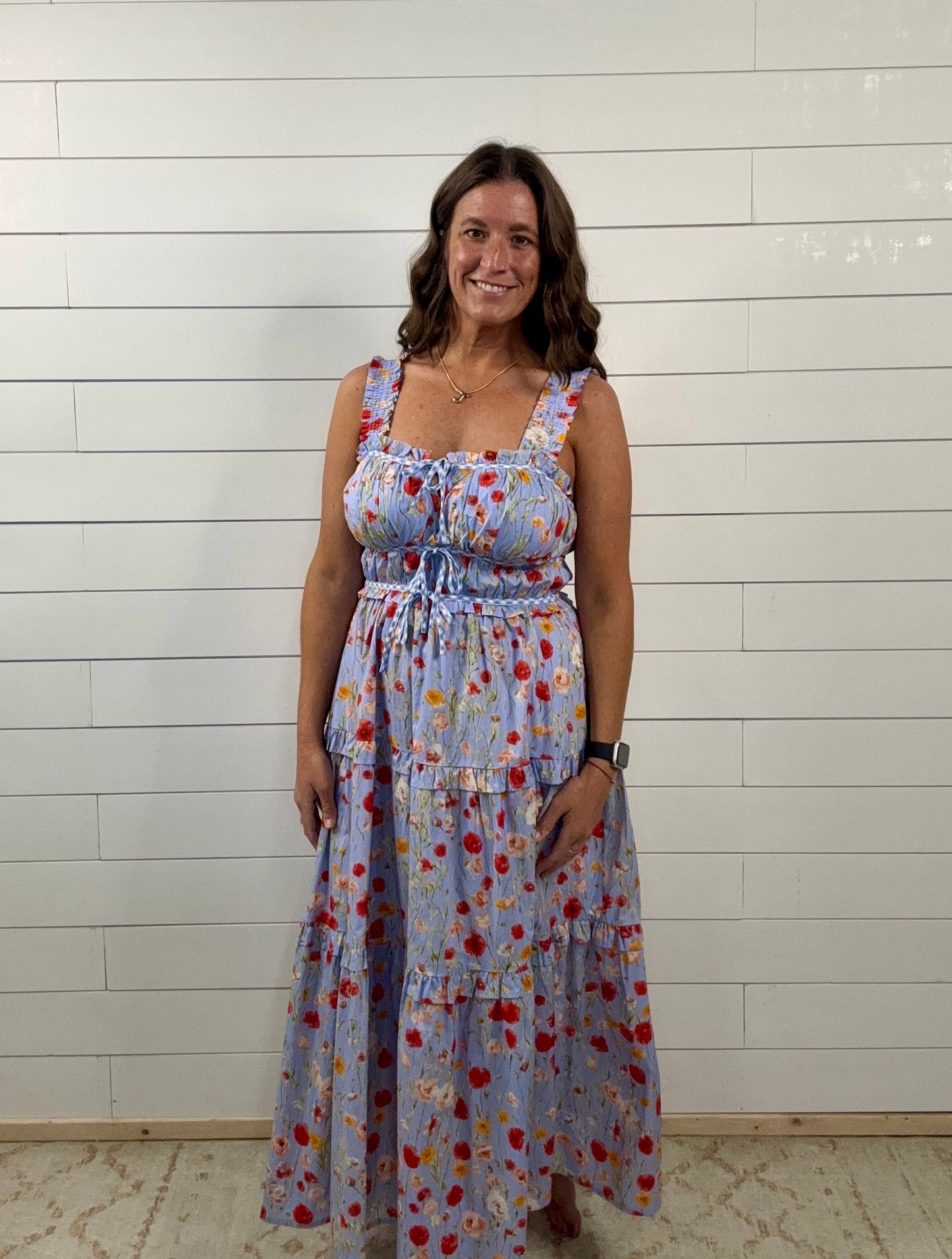 Bluebell Bloom Maxi Dress