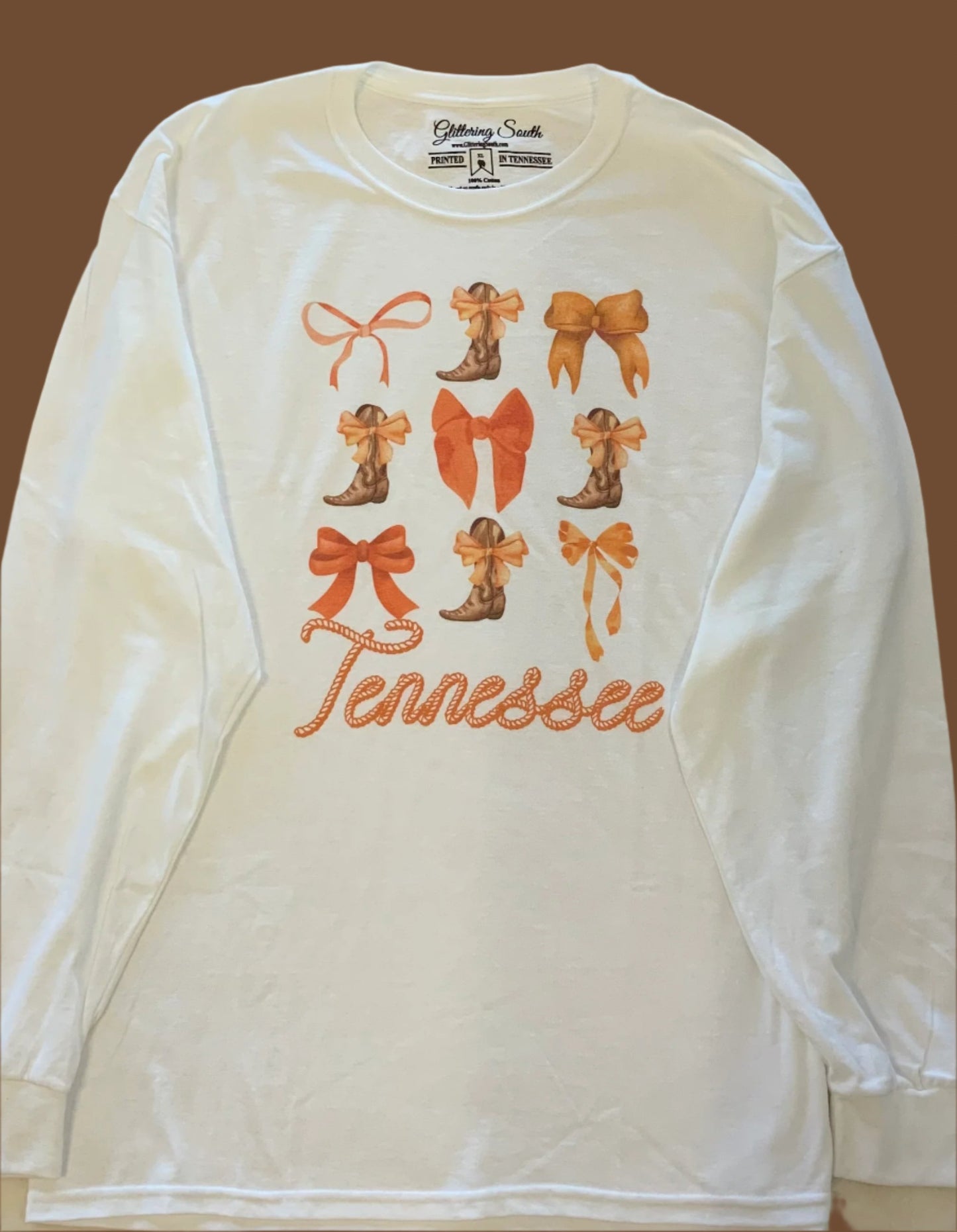 TN Bows & Boots LS Tee