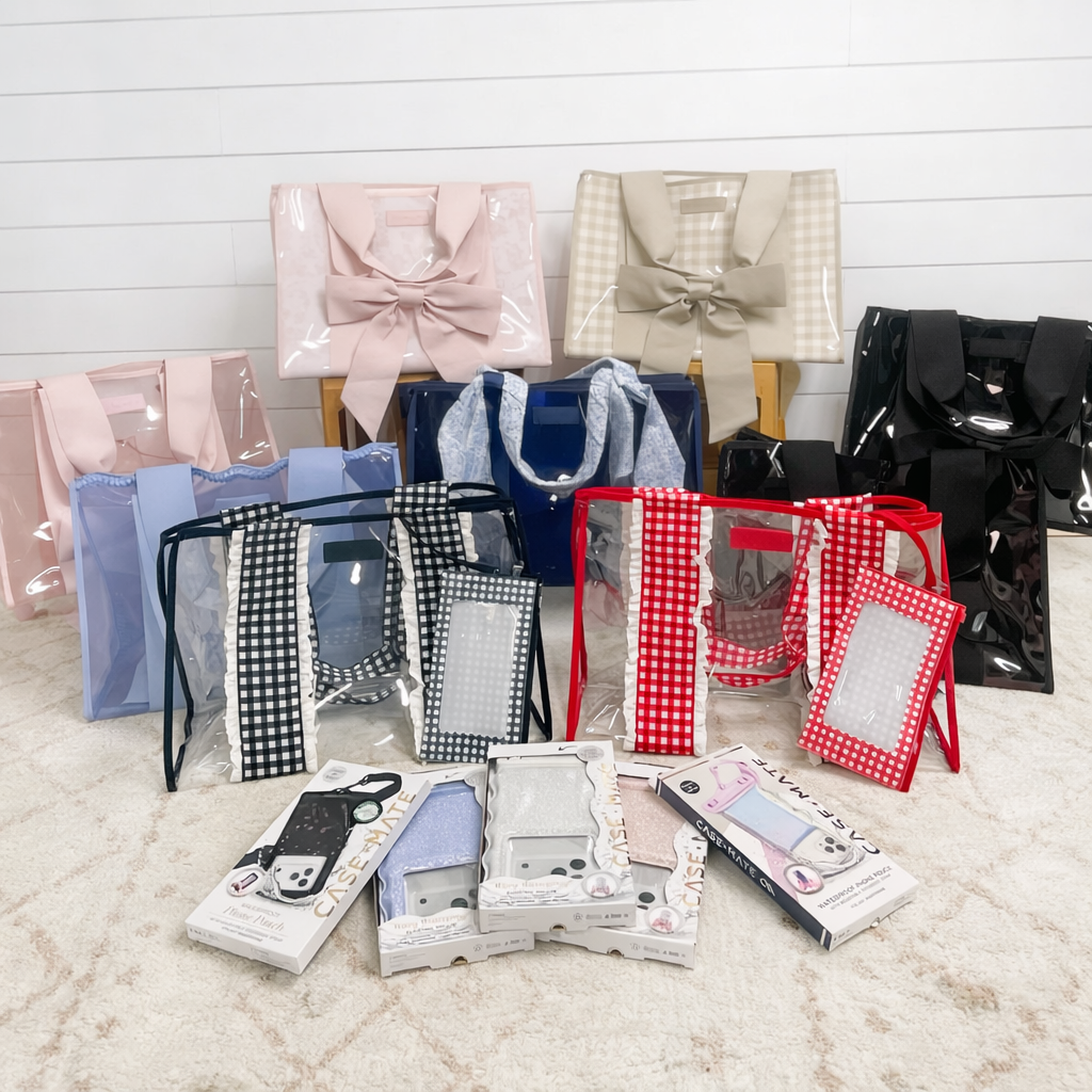 Jelly Tote W/Phone Pouch