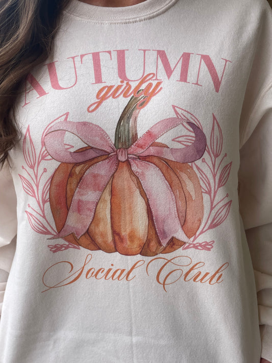 Autumn Girly Sweatshirt