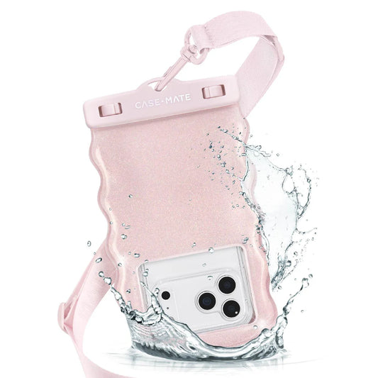 Wavy Waterproof Phone Pouch