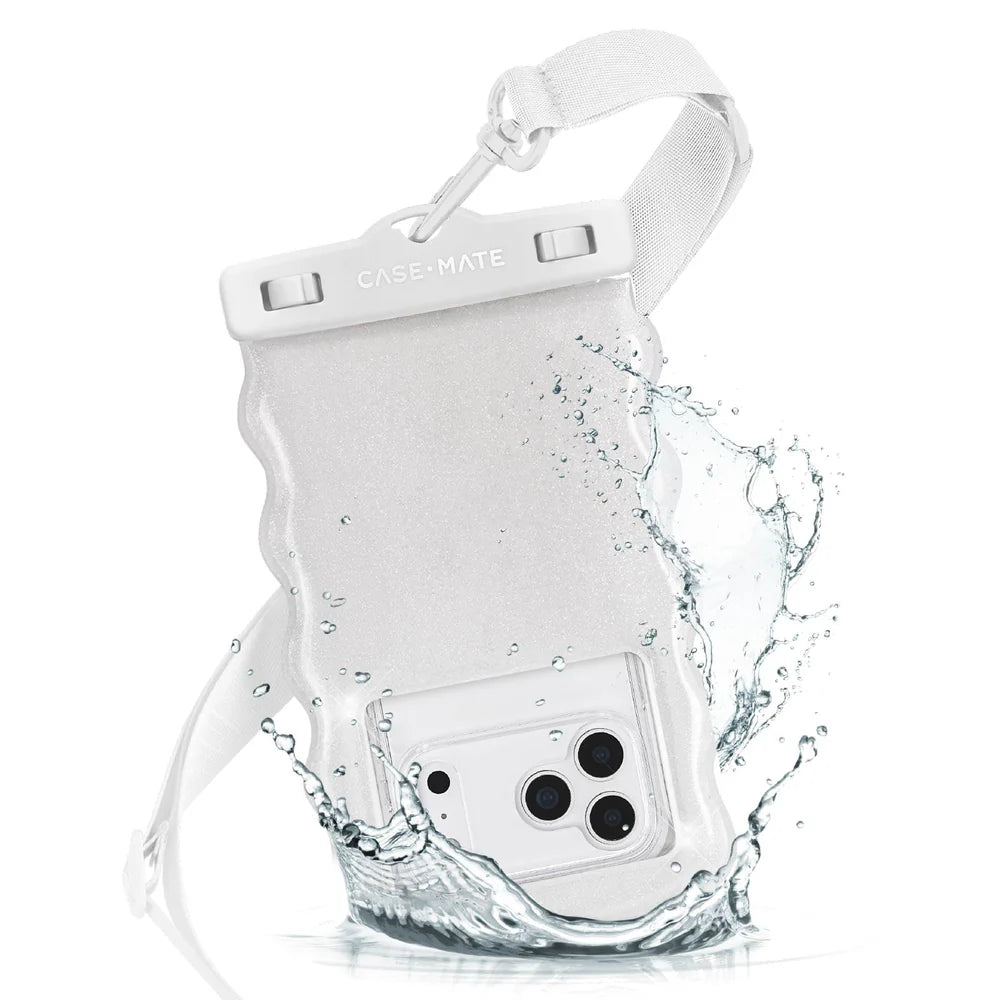 Wavy Waterproof Phone Pouch