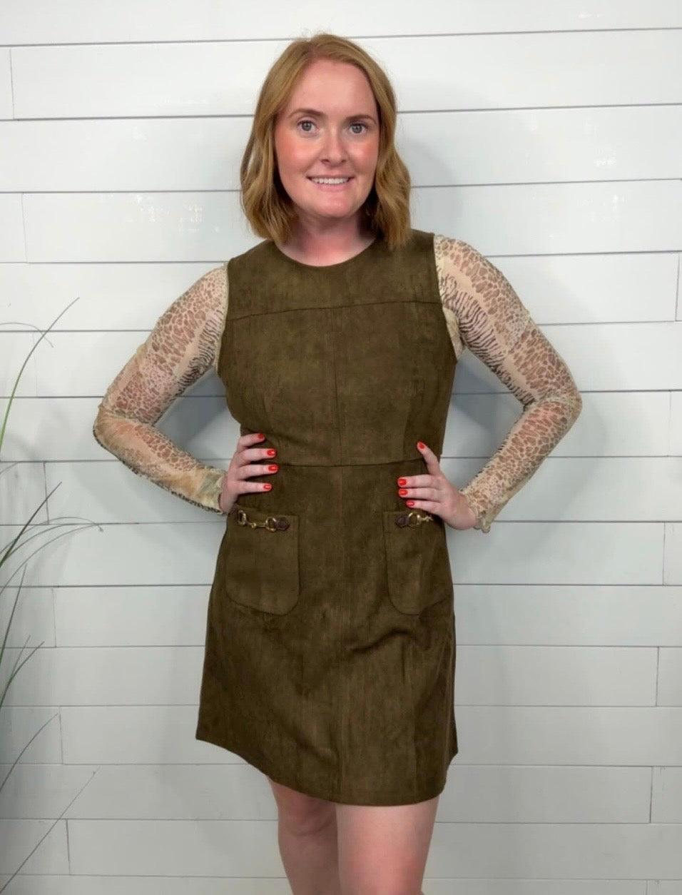 Wood Horse Bit Dress