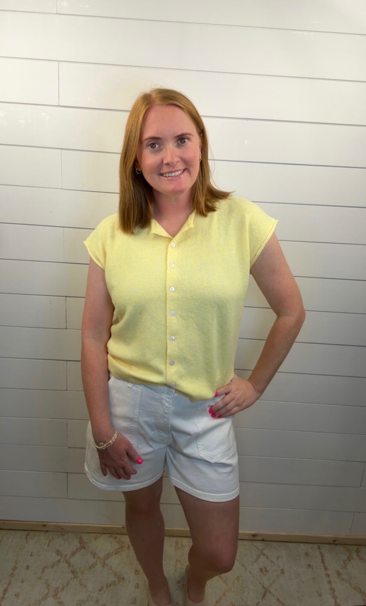 Sleeveless Cardi