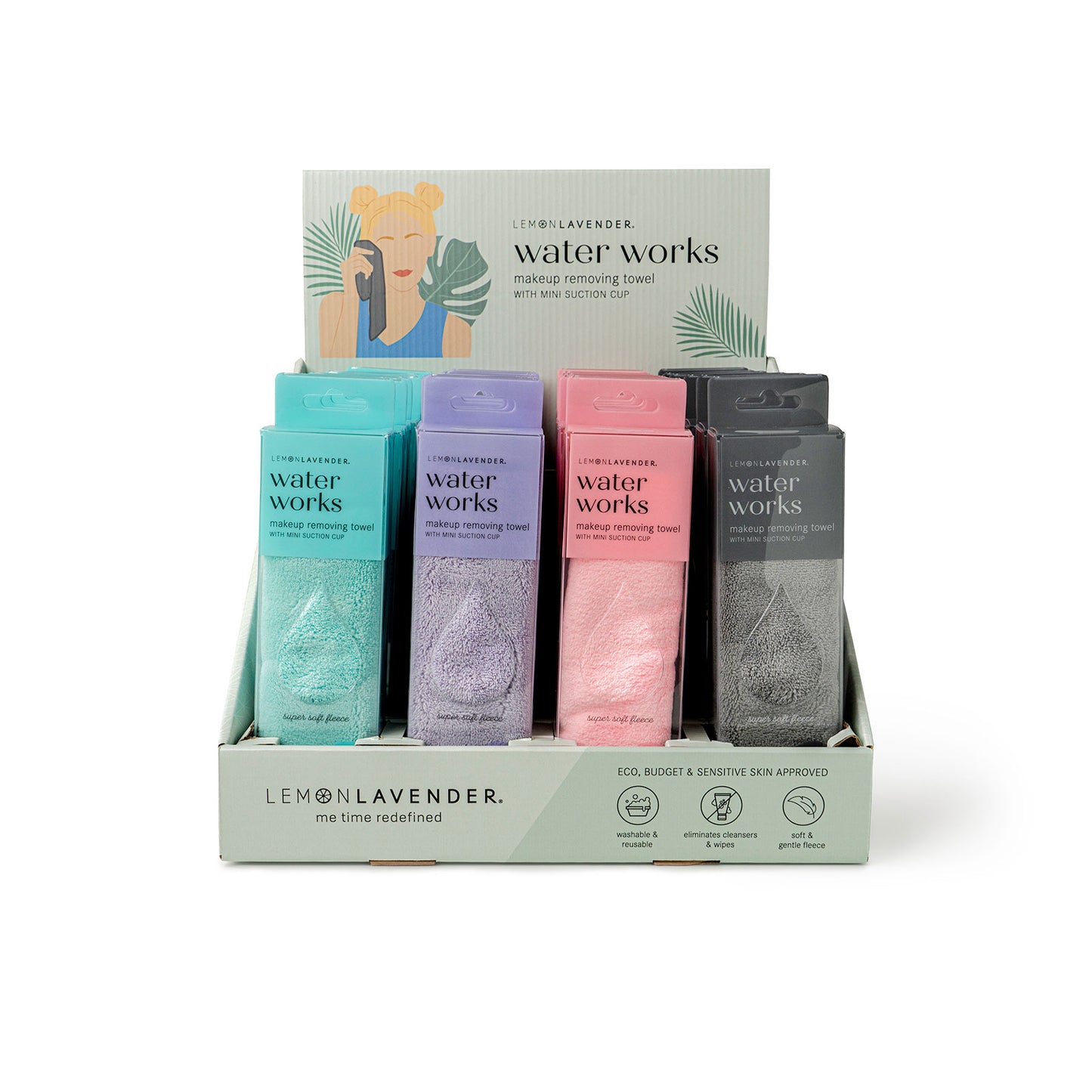 Makeup Removing Towel With Suction Cup