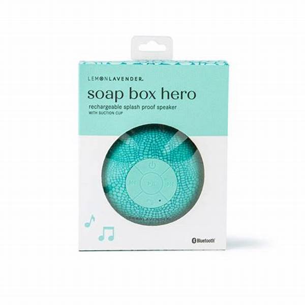 Soap Box Hero Splash Proof Speaker